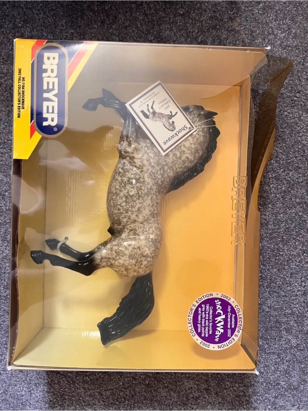 2002 Fall Collectors Edition Breyer Horse Shockwave